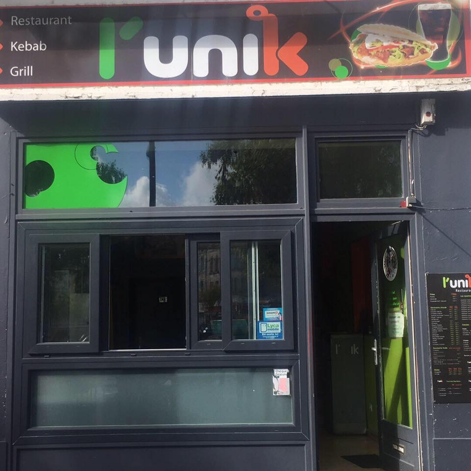 Façade du restaurant L'Unik Kebab à Verdun